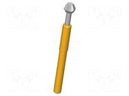 Test needle; Spring compression: 4mm; 5.3mm; 5A; steel; Ø: 4mm; 3N INGUN