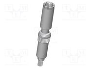 Connector; 60A; Contact plating: silver plated; Contacts: CuBe INGUN