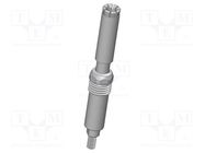 Connector; 21A; Contact plating: silver plated; Contacts: CuBe INGUN