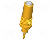 Test needle; 0.85mm; 10A; steel; Ø: 3mm; rounded; SKS-339; screw-in INGUN