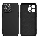 Silicone case for iPhone 13 Pro Max silicone cover black, Hurtel