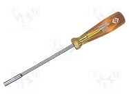 Screwdriver; 6-angles socket; HD Classic; Blade length: 130mm C.K