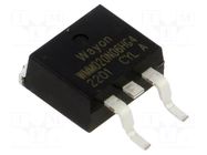 Transistor: N-MOSFET; unipolar; TO263 WAYON