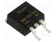 Transistor: N-MOSFET; unipolar; TO263 WAYON