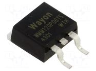 Transistor: P-MOSFET; unipolar; -60V; -120A; Idm: -480A; 183.8W WAYON