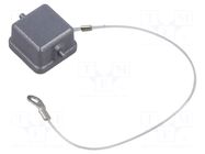 LAPP connector H-A 3 MDBF-B COVER-METAL LAPP