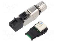 Connector: RJ45; plug; PIN: 4; Cat: 5; shielded; 8p4c; 5.5÷10mm; IDC LAPP