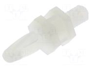 PCB distance; polyamide; L: 6.4mm; screw-in,snap fastener DREMEC