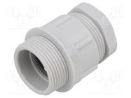 Cable gland; for flat cable; PG21; IP54; polystyrene; light grey LAPP