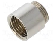 Thread adapter; Thread: inch,metric; Int.thread: NPT1/2"; brass LAPP