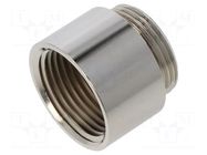 Thread adapter; Thread: inch,metric; Int.thread: NPT3/4"; brass LAPP