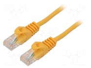 Patch cord; RJ45 plug,both sides; U/UTP; 5e; stranded; CCA; 3m; PVC LANBERG