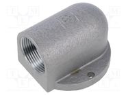 Cable gland; angular; PG21; zinc alloy; metallic LAPP