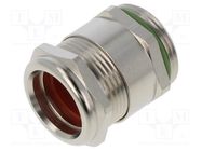 Cable gland; PG21; IP68; brass; metallic LAPP