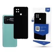 3mk Matt Case for Xiaomi Poco C40 - black, 3mk Protection