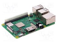 Single-board computer; Raspberry Pi 3; Cortex A53; 1GBRAM; 5VDC RASPBERRY PI