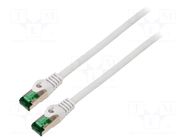 Patch cord; S/FTP; Cat: 7; RJ45 plug,both sides; stranded; Cu; 3m LANBERG