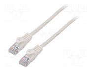 Patch cord; U/UTP; Cat: 5e; RJ45 plug,both sides; stranded; CCA; 3m LANBERG