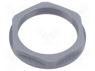 Nut; M75; polyamide; 85mm; grey; Thread: metric; Pitch: 2; Entrelec TE Connectivity