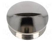 Stopper; Gland: PG11; Thread: PG; brass; Plating: nickel; SKINDICHT® LAPP