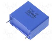 Capacitor: polypropylene; X2; 1.5uF; THT; ±20%; 22.5mm; -40÷105°C PILKOR