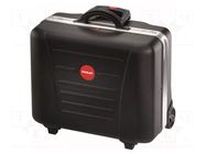 Case; tool case; with wheels; Body dim: 490x270x460mm PARAT