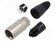 Connector: XLR; plug; male; PIN: 7; straight; for cable; soldering NEUTRIK