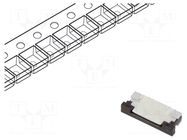 Connector: FFC/FPC; tinned; SMT; 50V; 0.4A; PIN: 6; Tape ph: 1mm; ZIF GCT