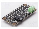 Accessories: expansion board; Comp: DA7212; 65x31mm; 0÷50°C RASPBERRY PI