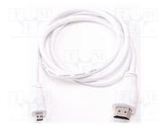 Accessories: connection cable; white; 2m RASPBERRY PI