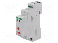 Timer; 0,1s÷24days; SPDT; 10A; 24VAC; 24VDC; for DIN rail mounting F&F