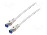 Patch cord; S/FTP; Cat: 6a; RJ45 plug,both sides; stranded; CCA; 5m LANBERG