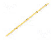 COB LED tape; white neutral; LED/m: 320; 8mm; IP20; 180°; 8W/m POS