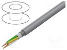 Wire: control cable; SUPERTRONIC® 310-C-PVC; 4x0.25mm2; grey HELUKABEL