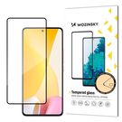 Wozinsky super durable Full Glue Tempered Glass Full Screen with Frame Case Friendly Xiaomi 12 Lite Black, Wozinsky