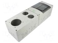 Enclosure: for modular components; grey; No.of mod: 3; STV SPELSBERG