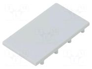 Cap for LED profiles; grey; 20pcs; ABS; LINEA20 TOPMET