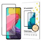 Wozinsky Super Tough Full Glue Tempered Glass Full Screen With Frame Case Friendly Samsung Galaxy M53 5G Black, Wozinsky