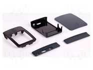 Accessories: case; Colour: black,grey; Enclos.mat: ABS RASPBERRY PI