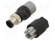 Plug; M12; PIN: 4; male; A code-DeviceNet / CANopen; for cable; IDC PHOENIX CONTACT