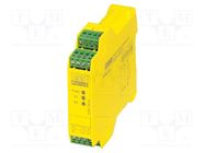 Module: safety relay; 24VAC; 24VDC; IN: 2; for DIN rail mounting PHOENIX CONTACT