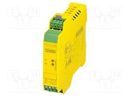 Module: safety relay; 24VDC; IN: 1; for DIN rail mounting; IP20 PHOENIX CONTACT