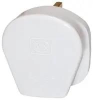 PLUG, SAFETY, 13A, WHITE