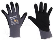 Protective gloves; Size: 9; grey-black; MaxiFlex® Ultimate™ ATG