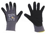 Protective gloves; Size: 10; grey-black; MaxiFlex® Ultimate™ ATG