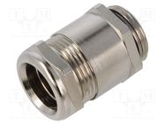 Cable gland; M20; 1.5; IP68; brass; metallic LAPP