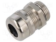 Cable gland; M20; 1.5; IP68; brass; metallic; SKINTOP® MS-M BRUSH LAPP