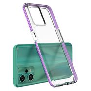 Spring Case case for Realme 9 Pro silicone cover with frame black, Hurtel