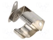 Holder; AA,R6; Batt.no: 1; screw KEYSTONE