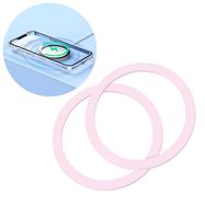 Joyroom set of metal magnetic rings for smartphone 2 pcs. pink (JR-Mag-M3), Joyroom